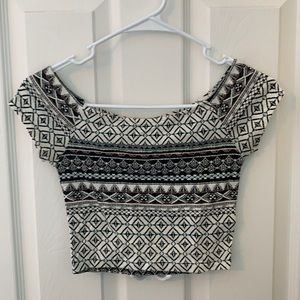 Crop top shirt